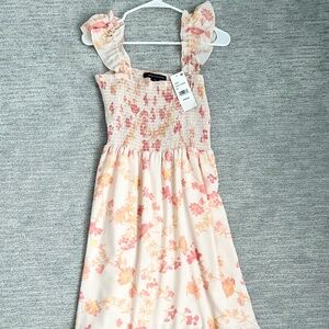 NWT French Connection Diana Verona Floral Print Mid-Calf Maxi Dress- Size XS